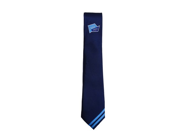 Oasis Academy South Bank Tie front view