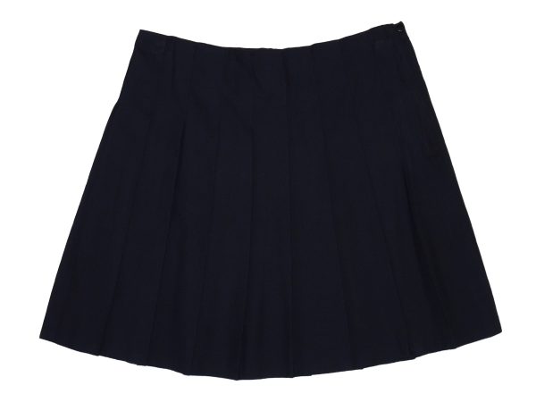 Grey Stitch-Down skirt front view