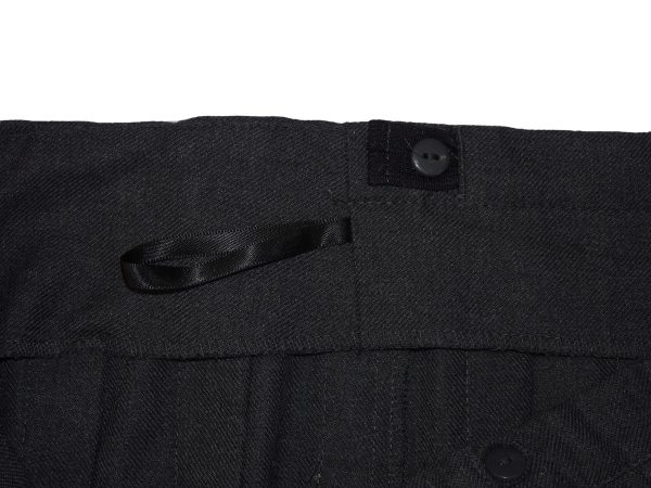 Grey Stitch-Down skirt adjusters