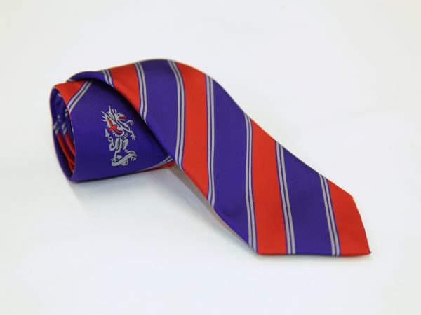 City Of London Academy Red Stripe Tie